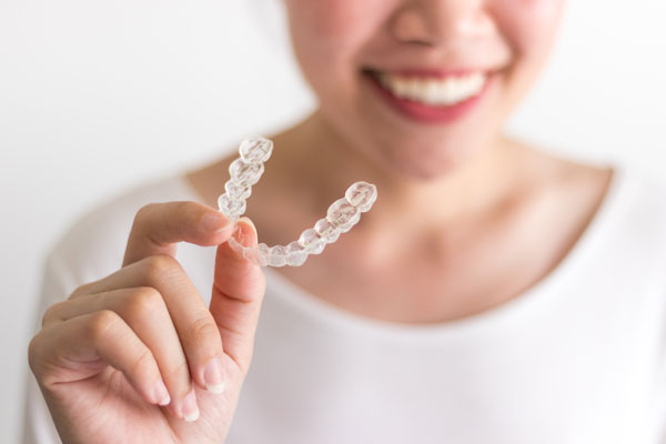 transparente Invisalign Aligner