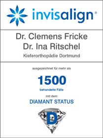 Unsere Erfahrung setzt Maßstäbe Invisalign Diamant Status