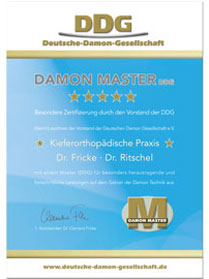 Unsere Erfahrung setzt Maßstäbe Damon Master