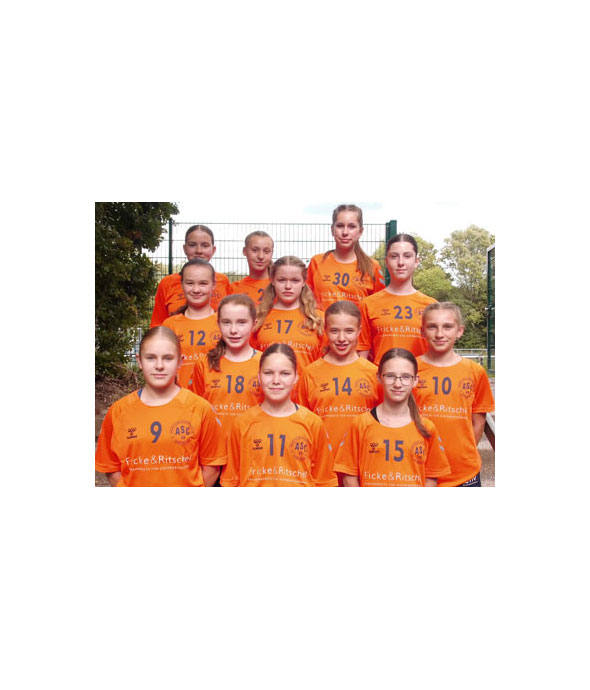 Die Kieferorthopädie Dr. Fricke & Dr. Ritschel sponsert die Handball Mädchen vom ASC 09 Dortmund!