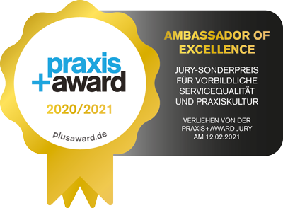 Kieferorthpädie Dr. Fricke & Dr. Ritschel erhält den PraxisPlusAward